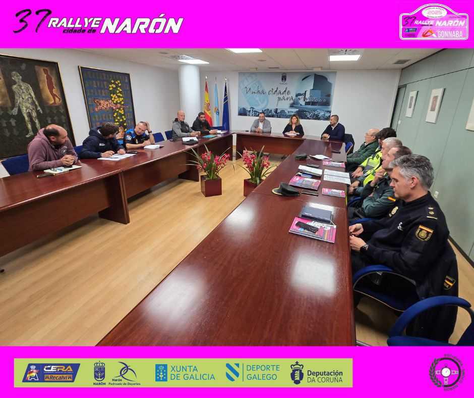 Celebrada la reunión de seguridad del 37º Rallye Cidade de Narón Celebrada la reunión de seguridad del 37º Rallye Cidade de Narón