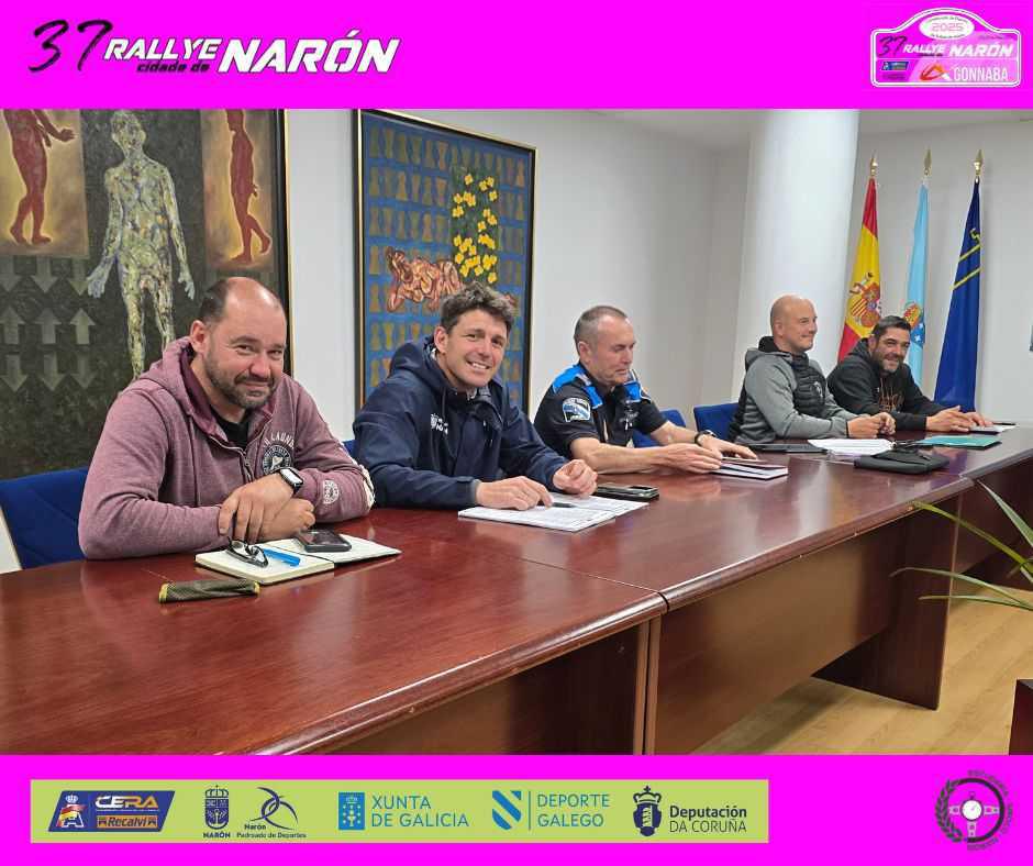 Celebrada la reunión de seguridad del 37º Rallye Cidade de Narón Celebrada la reunión de seguridad del 37º Rallye Cidade de Narón