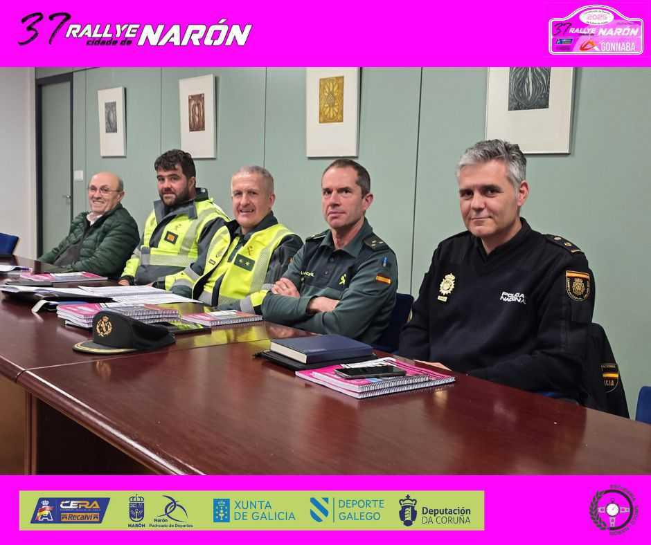 Celebrada la reunión de seguridad del 37º Rallye Cidade de Narón