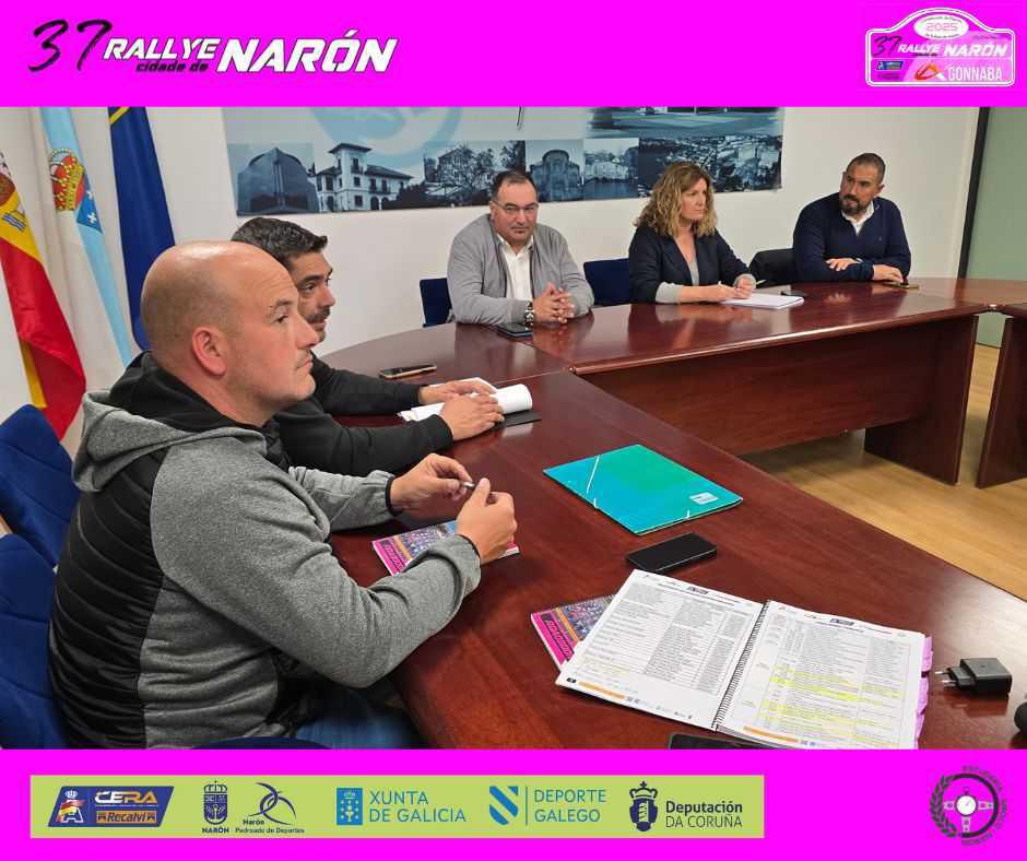 Celebrada la reunión de seguridad del 37º Rallye Cidade de Narón Celebrada la reunión de seguridad del 37º Rallye Cidade de Narón