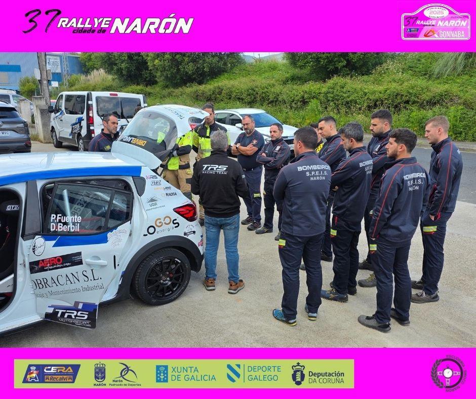 Formación de seguridad para los SPEIS de Narón 