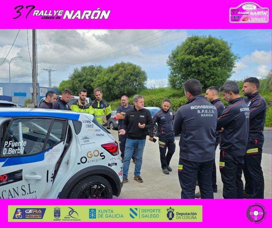 Formación de seguridad para los SPEIS de Narón 