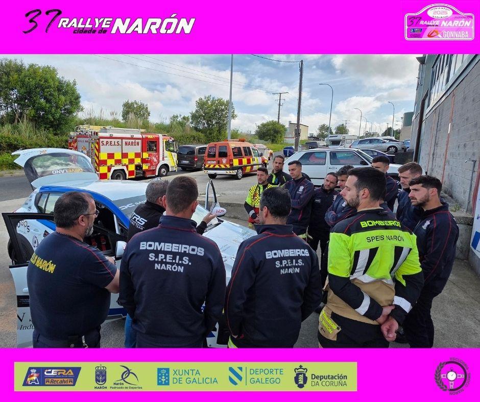 Formación de seguridad para los SPEIS de Narón 