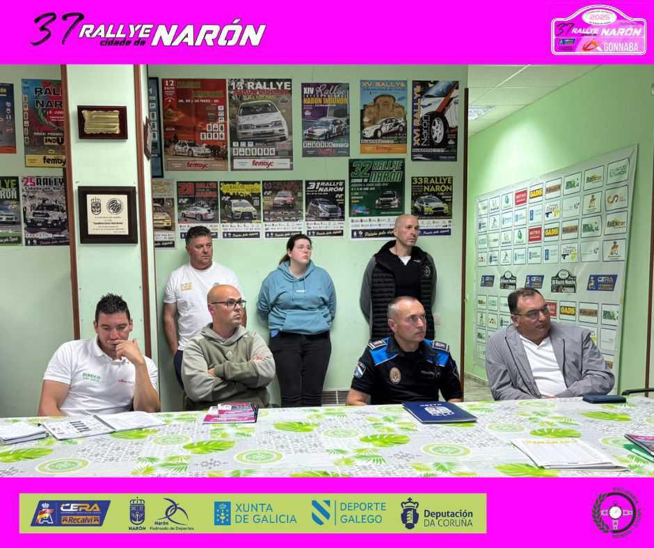 Reunión de seguridad 37º Rallye Cidade de Narón