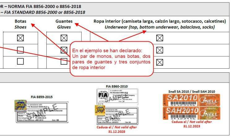 Fichas de Equipamiento de Seguridad