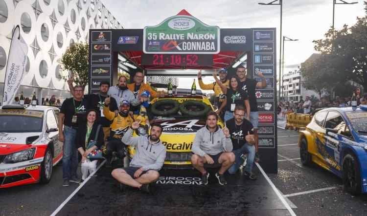 Victoria para el local Jorge Cagiao y Javier Martínez, con su Alpine A110 R-GT