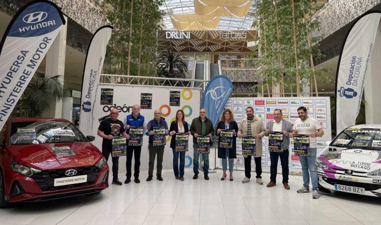 Presentación cartel 36º Rallye Cidade de Narón
