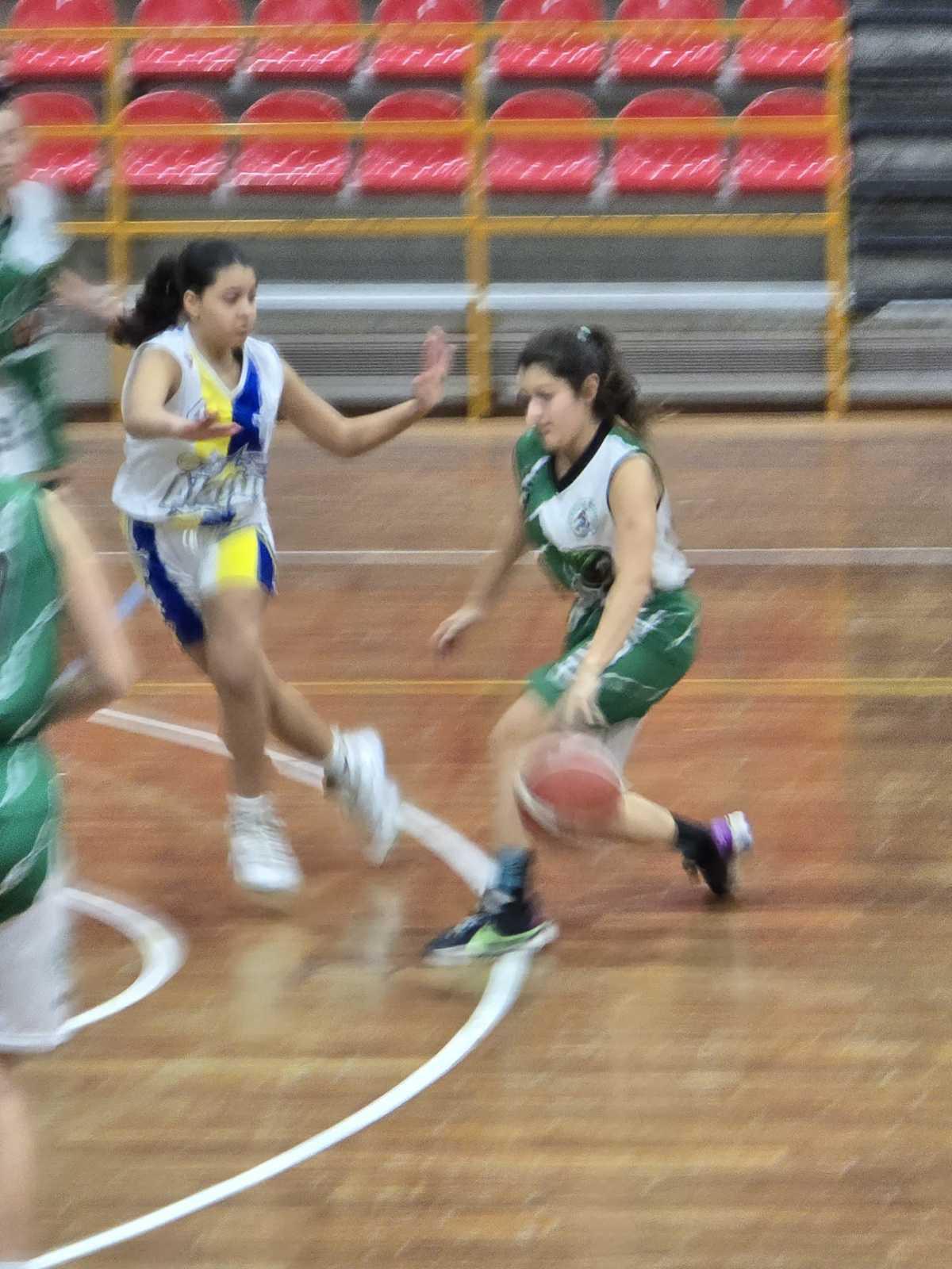 U15 FEMMINILE: BRUTTISSIMA SCONFITTA AL PALARAVIZZA