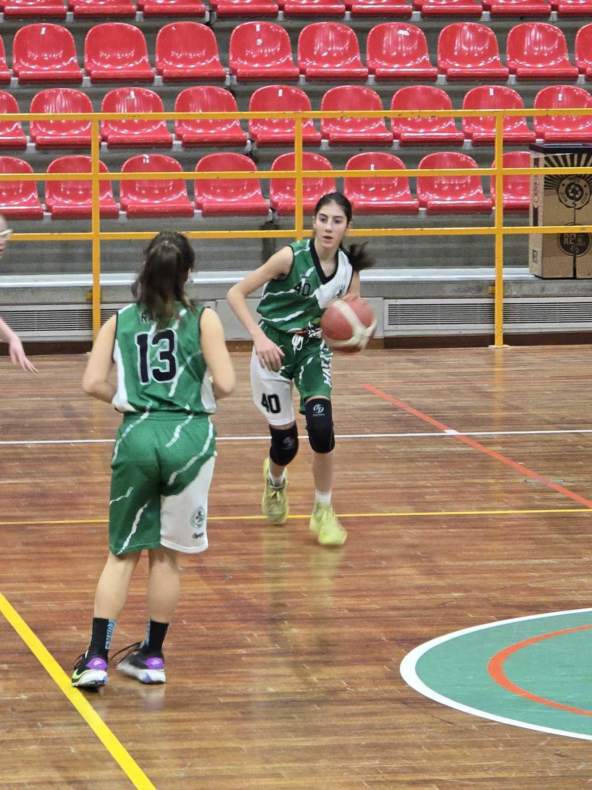 U15 FEMMINILE: BRUTTISSIMA SCONFITTA AL PALARAVIZZA