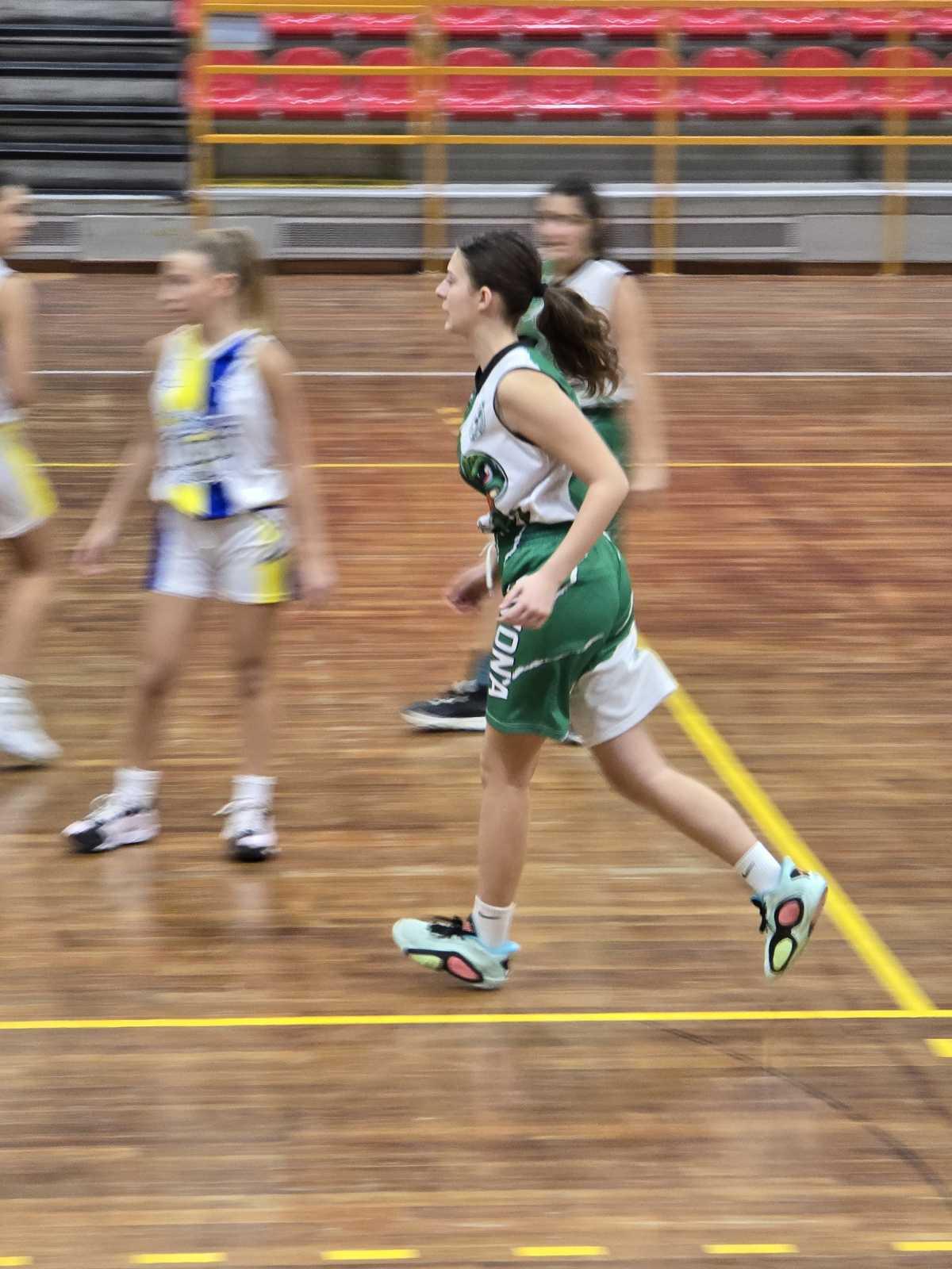 U15 FEMMINILE: BRUTTISSIMA SCONFITTA AL PALARAVIZZA