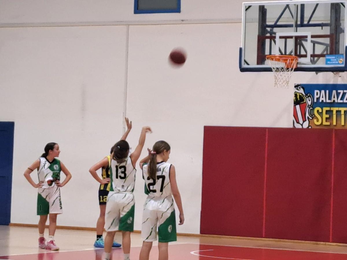 U15 FEMMINILE: RANNO NE METTE 34 E PER LA CESTISTICA LA PARTITA È TUTTA IN DISCESA CONTRO BASKET CAIRO