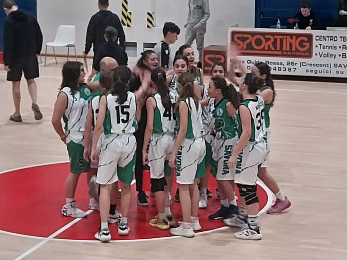 U15 FEMMINILE: RANNO NE METTE 34 E PER LA CESTISTICA LA PARTITA È TUTTA IN DISCESA CONTRO BASKET CAIRO