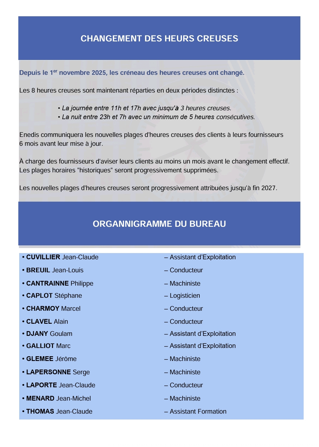 LA LETTRE UNSA MOBILITÉ DU MOIS DE DÉCEMBRE