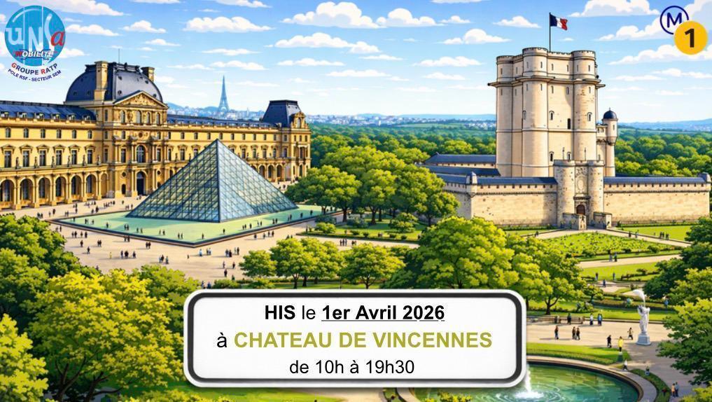 HIS SEM LIGNE 1 : CHATEAU DE VINCENNES