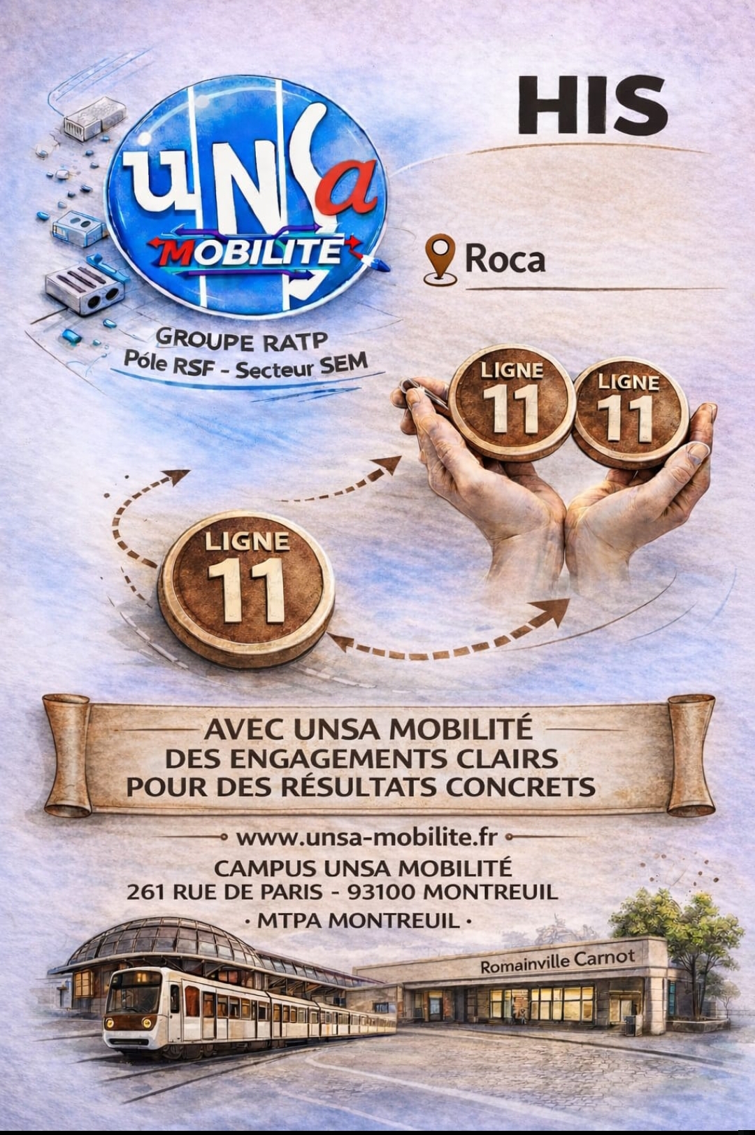 HIS SEM LIGNE 11 : ROCA 
