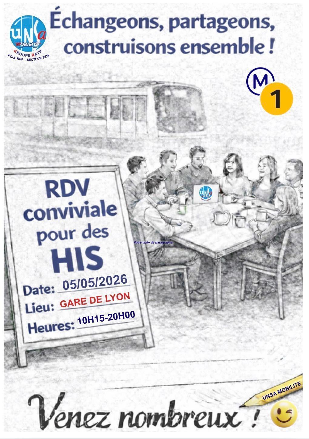 HIS SEM LIGNE 1 : GARE DE LYON