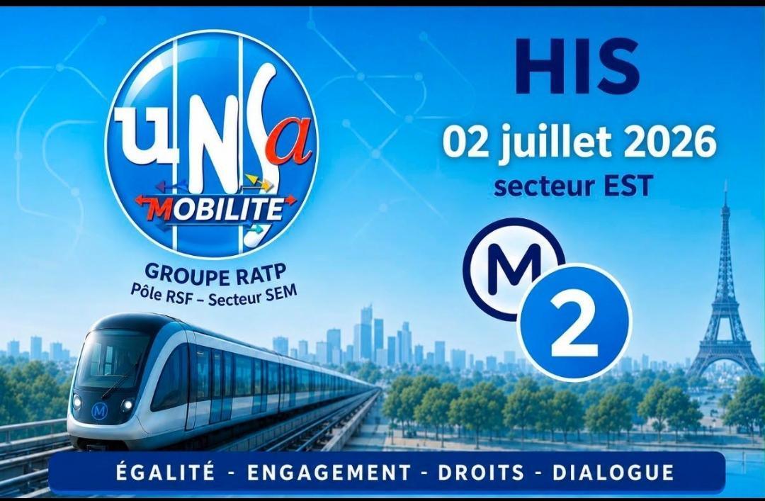 HIS SEM LIGNE 2 : SECTEUR EST