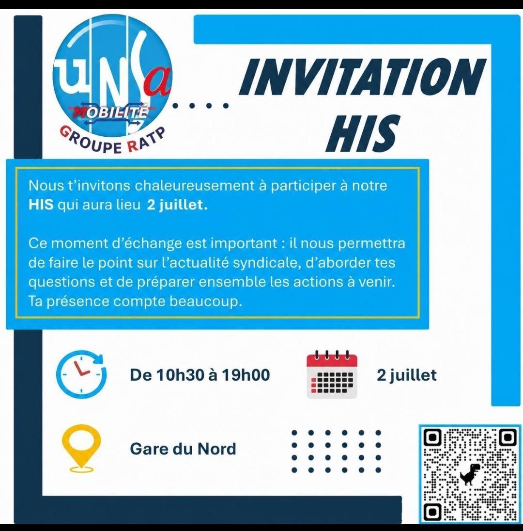 HIS SEM LIGNE 4 : GARE DU NORD 