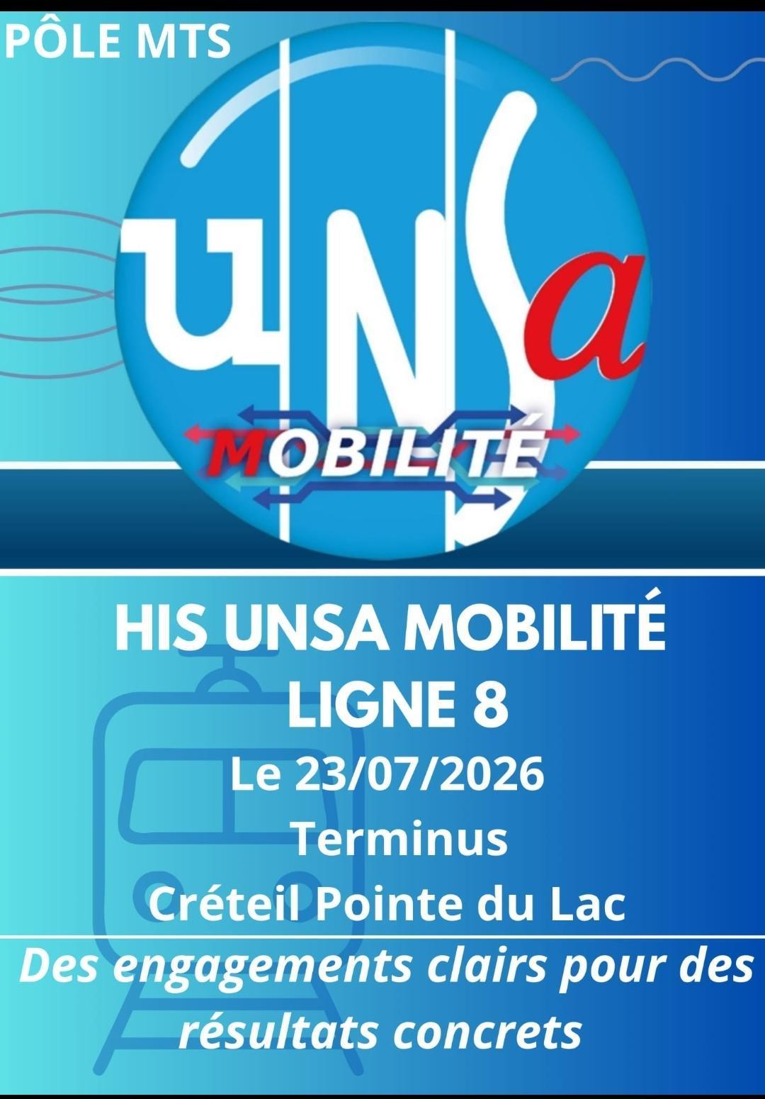 HIS MTS LIGNE 8 : Créteil Pointe du Lac