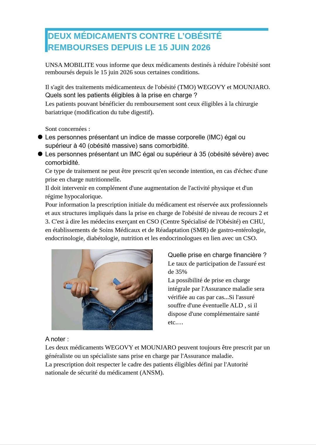 Le journal des retraités du mois de septembre 