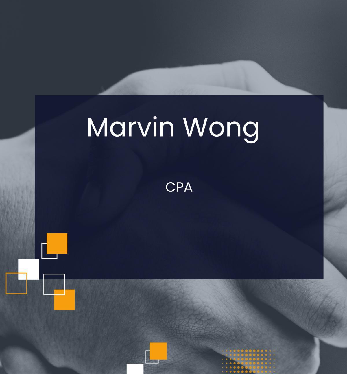 Marvin Wong Marvin Wong