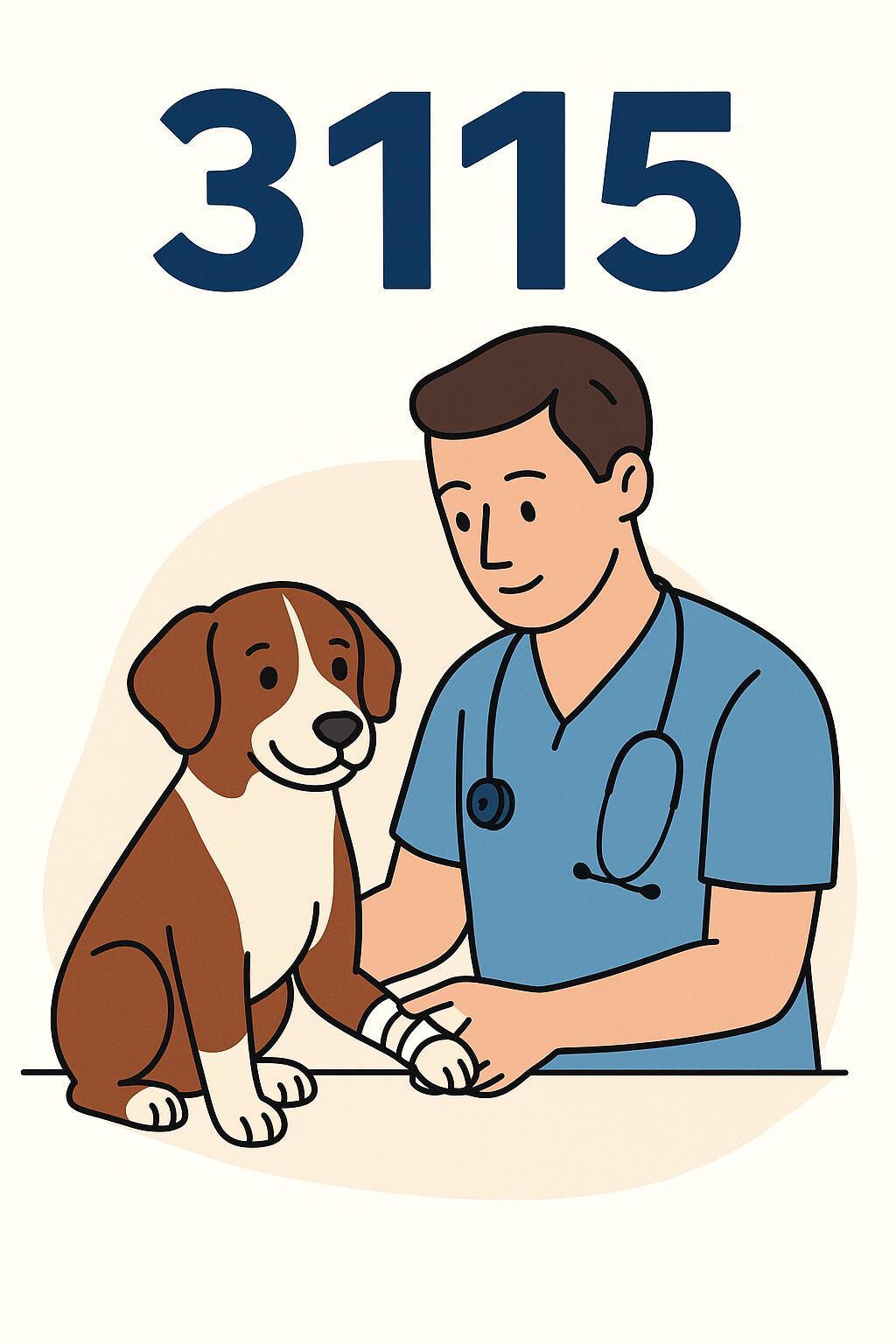 🆘 URGENCE VÉTÉRINAIRE 🐾 📞 : le 3115