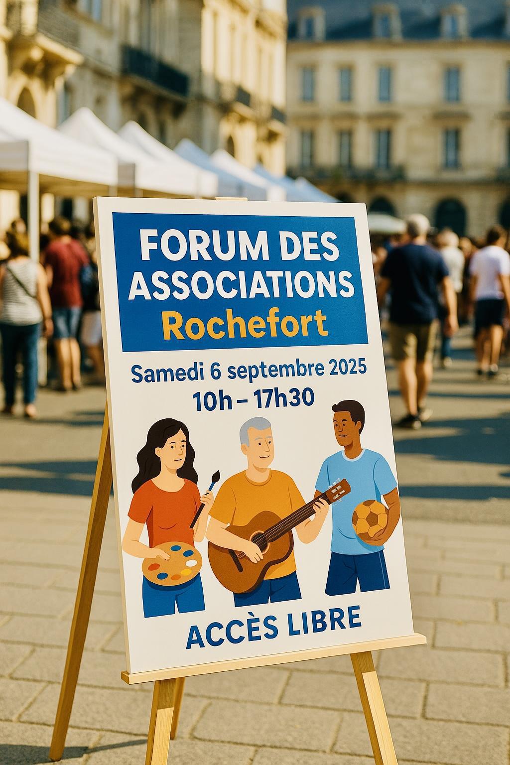 🤝 Forum des Associations à Rochefort 6 septembre 