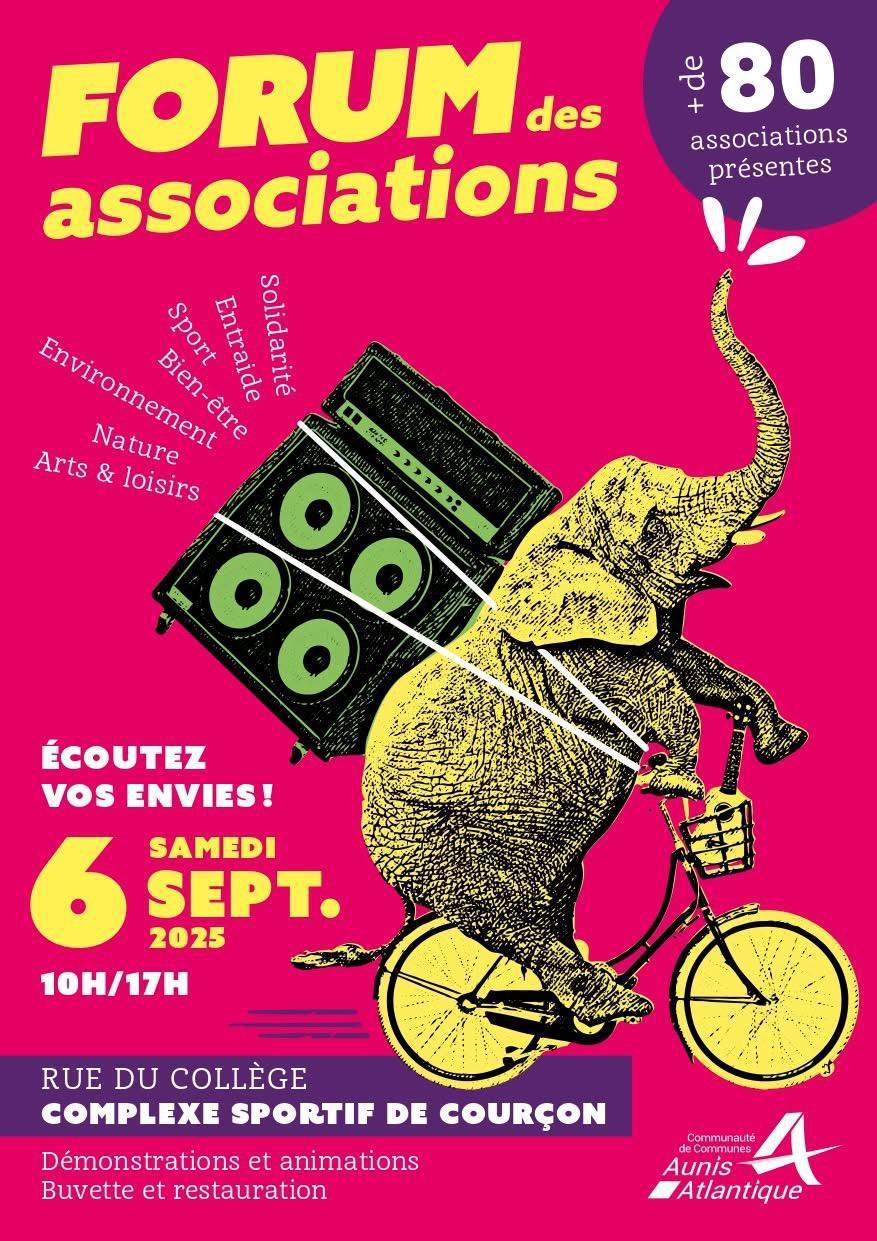 🤝🎉 FORUM DES ASSOCIATIONS – COURÇON 🎉🤝 🤝🎉 FORUM DES ASSOCIATIONS – COURÇON 🎉🤝