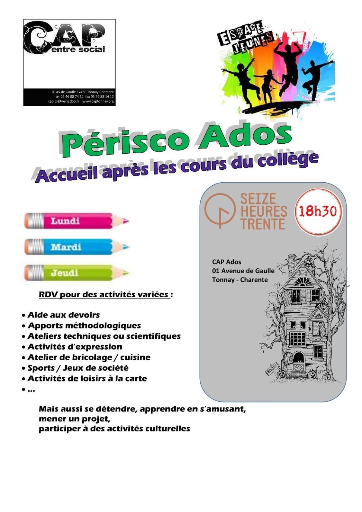 🎒✨ PÉRISCOLAIRE ADOS – CAP ADOS TONNAY-CHARENTE ✨🎒 🎒✨ PÉRISCOLAIRE ADOS – CAP ADOS TONNAY-CHARENTE ✨🎒