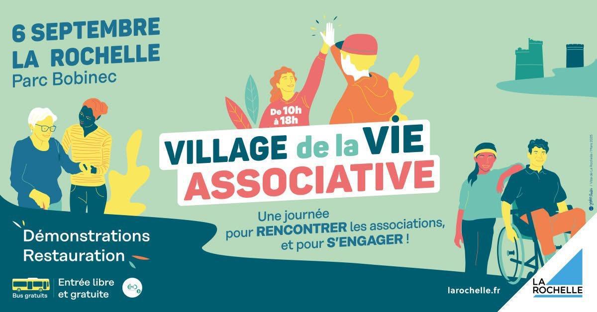 🤝🌟 VILLAGE DE LA VIE ASSOCIATIVE – LA ROCHELLE 🌟🤝 🤝🌟 VILLAGE DE LA VIE ASSOCIATIVE – LA ROCHELLE 🌟🤝