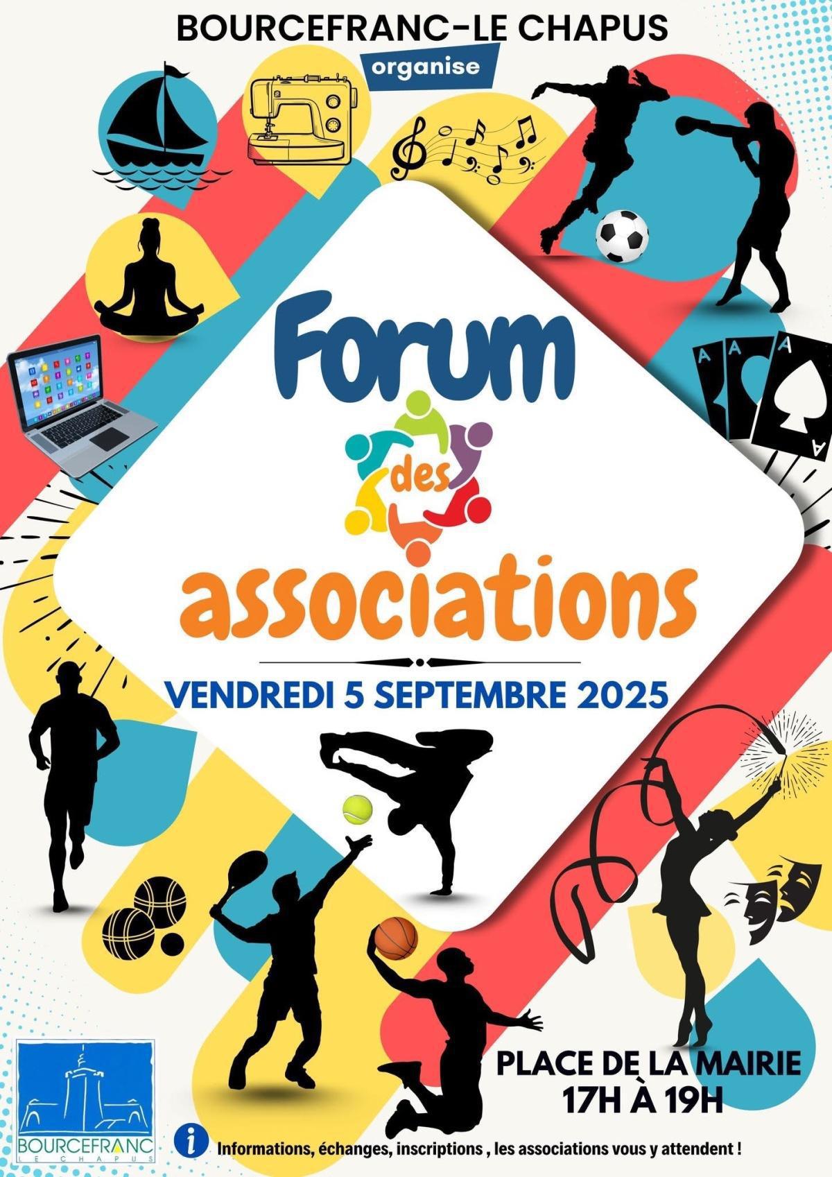 🤝🎉 Forum des associations – Bourcefranc-le-Chapus 🎉🤝