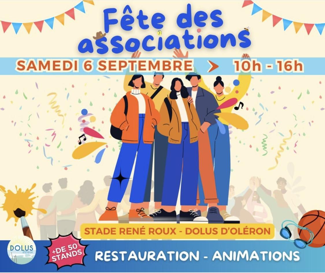 🎉🤝 Fête des associations – Dolus d’Oléron 🤝🎉