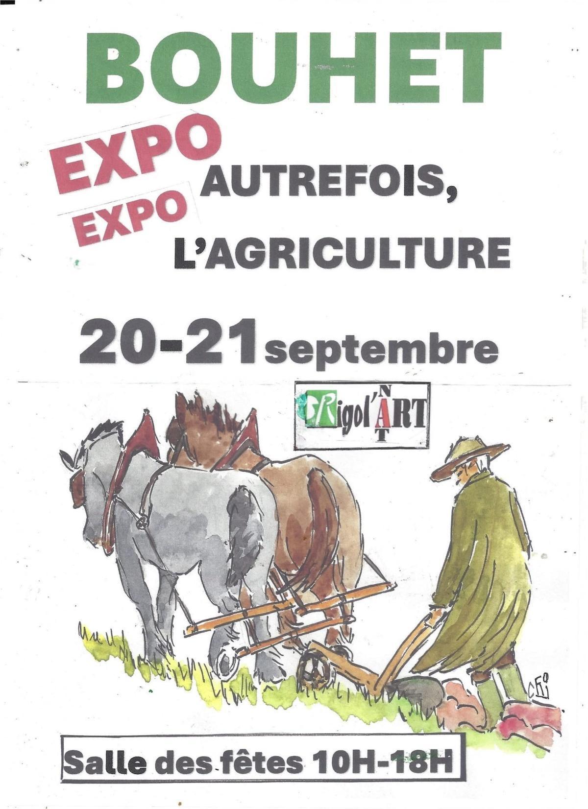 🚜🌾 Expo « Autrefois, l’Agriculture » – Bouhet 🌾🚜