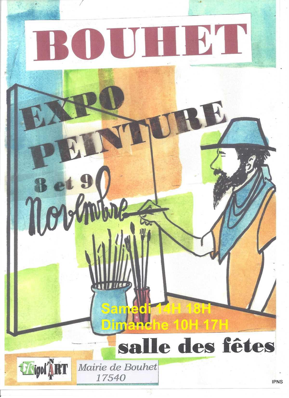 🎨 Exposition de Peinture – Bouhet 🎨 🎨 Exposition de Peinture – Bouhet 🎨