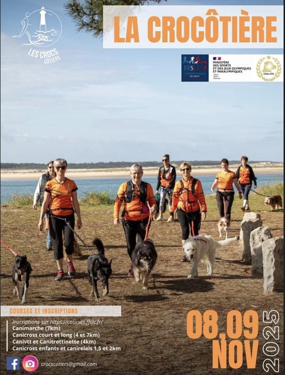 🎽🐾 La Crocôtière 2025 – Les Cross Côtiers avec vos chiens ! 🐾🏃‍♂️