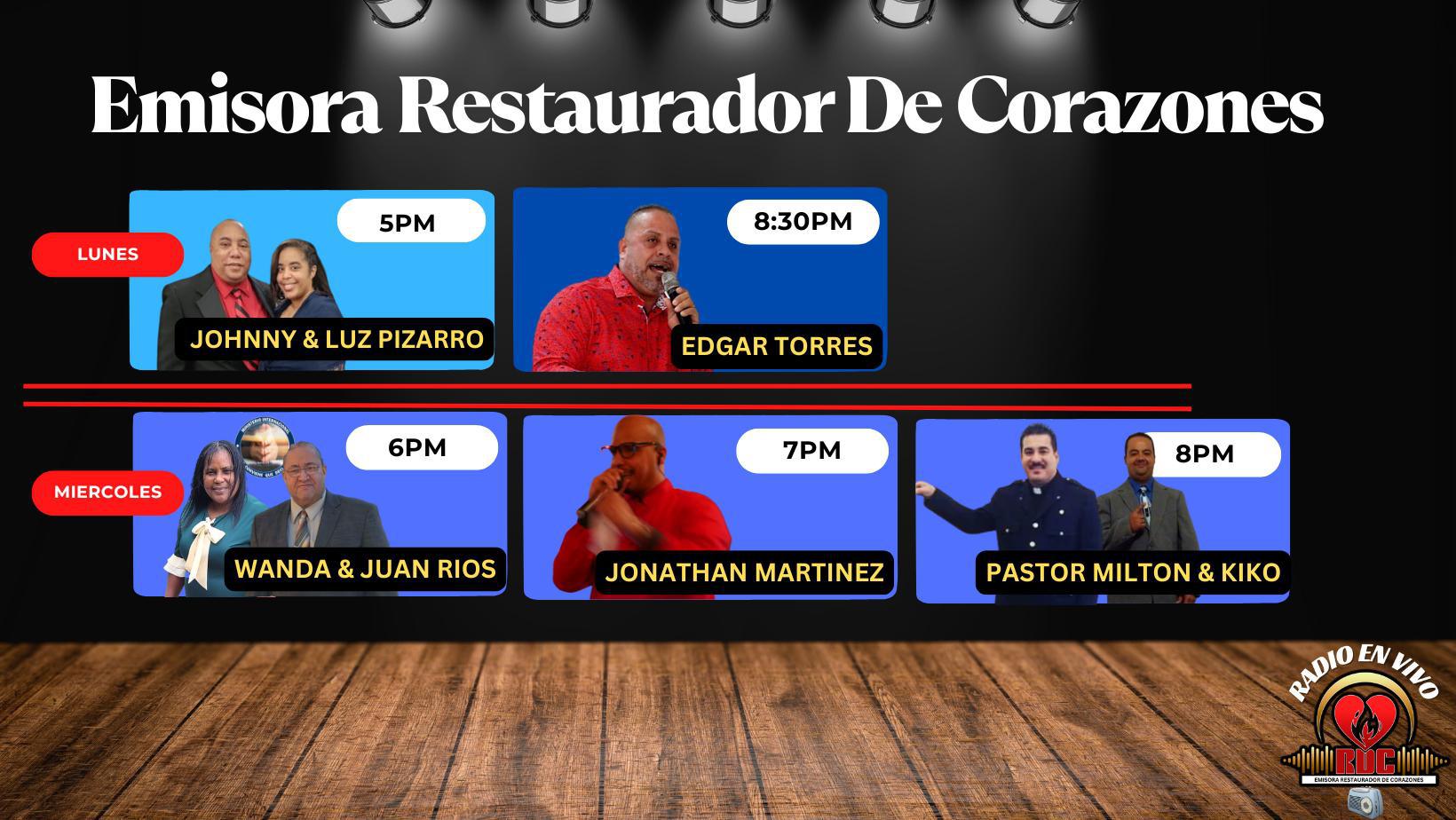 PROGRAMAS RADIALES DE LA SEMANA 