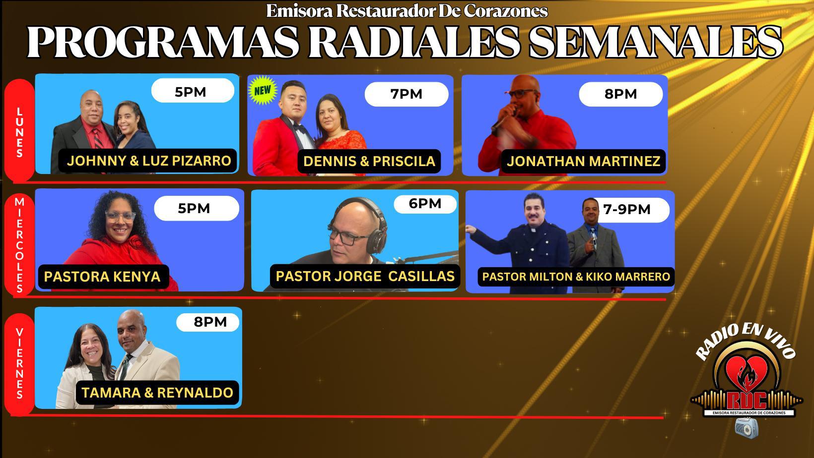PROGRAMAS RADIALES DE LA SEMANA (2)