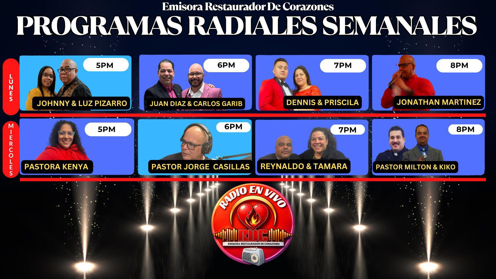 PROGRAMAS RADIALES DE LA SEMANA (2)