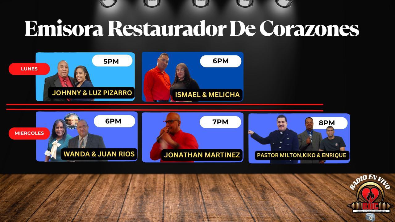 PROGRAMAS RADIALES DE LA SEMANA