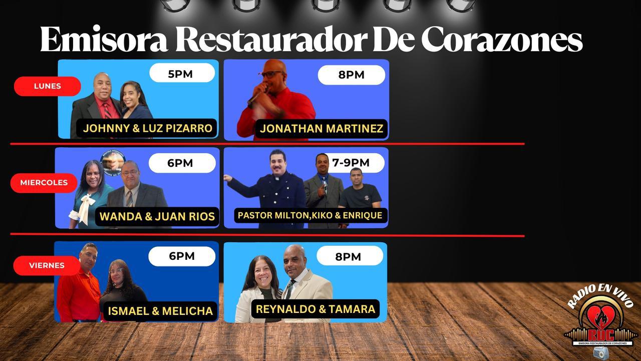 PROGRAMAS RADIALES DE LA SEMANA SEPTIEMBRE 2025