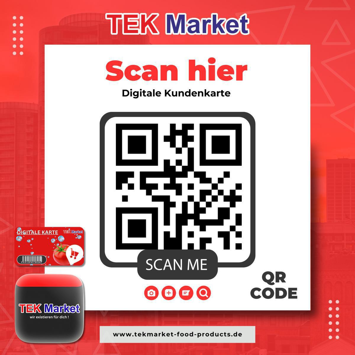 An der Kasse Scannen QR Code 📲 