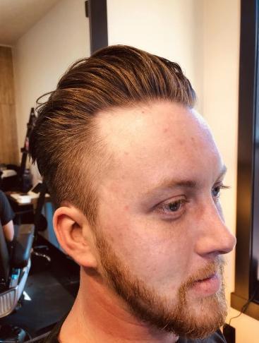 Men’s Camo Hair Color & Hair Cut