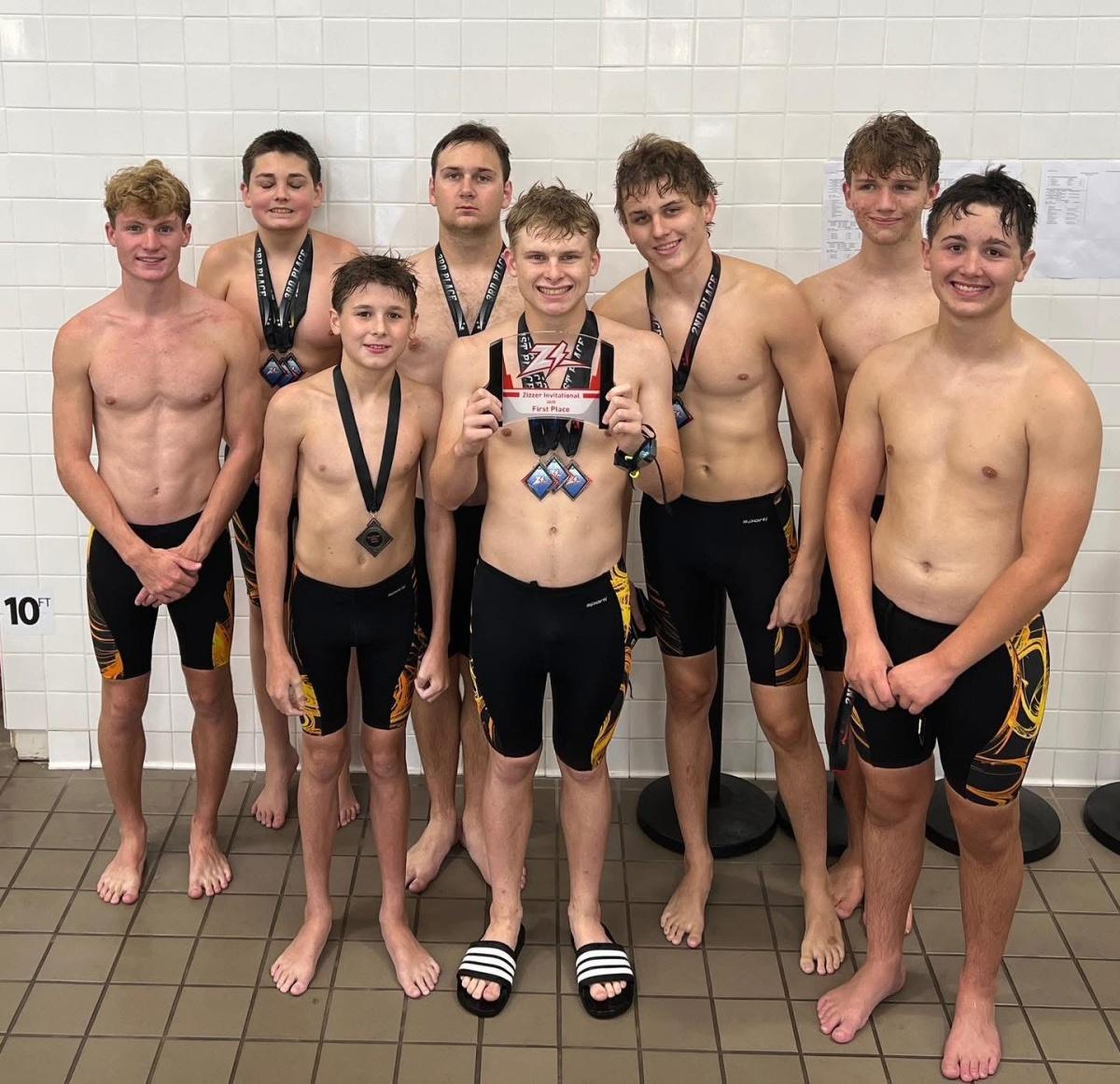 Lebanon Boys Swim Team Makes History Lebanon Boys Swim Team Makes History