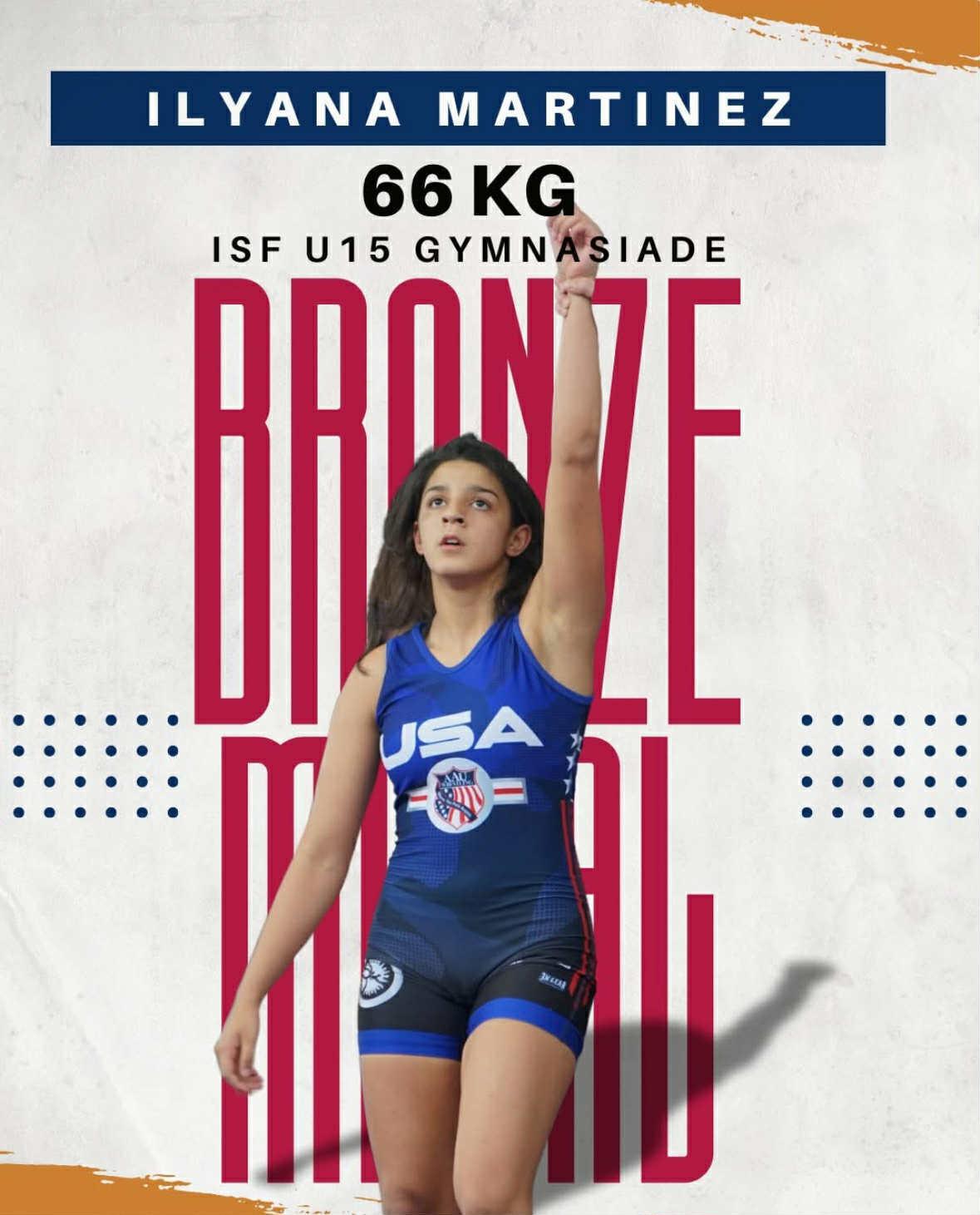 Eldridge Student Competes at U17 Beach Wrestling World Championships in Greece