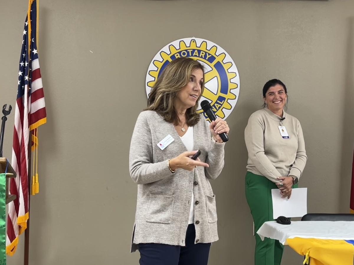 Community Blood Center tells Rotary to Roll Up Your Sleeves Community Blood Center tells Rotary to Roll Up Your Sleeves