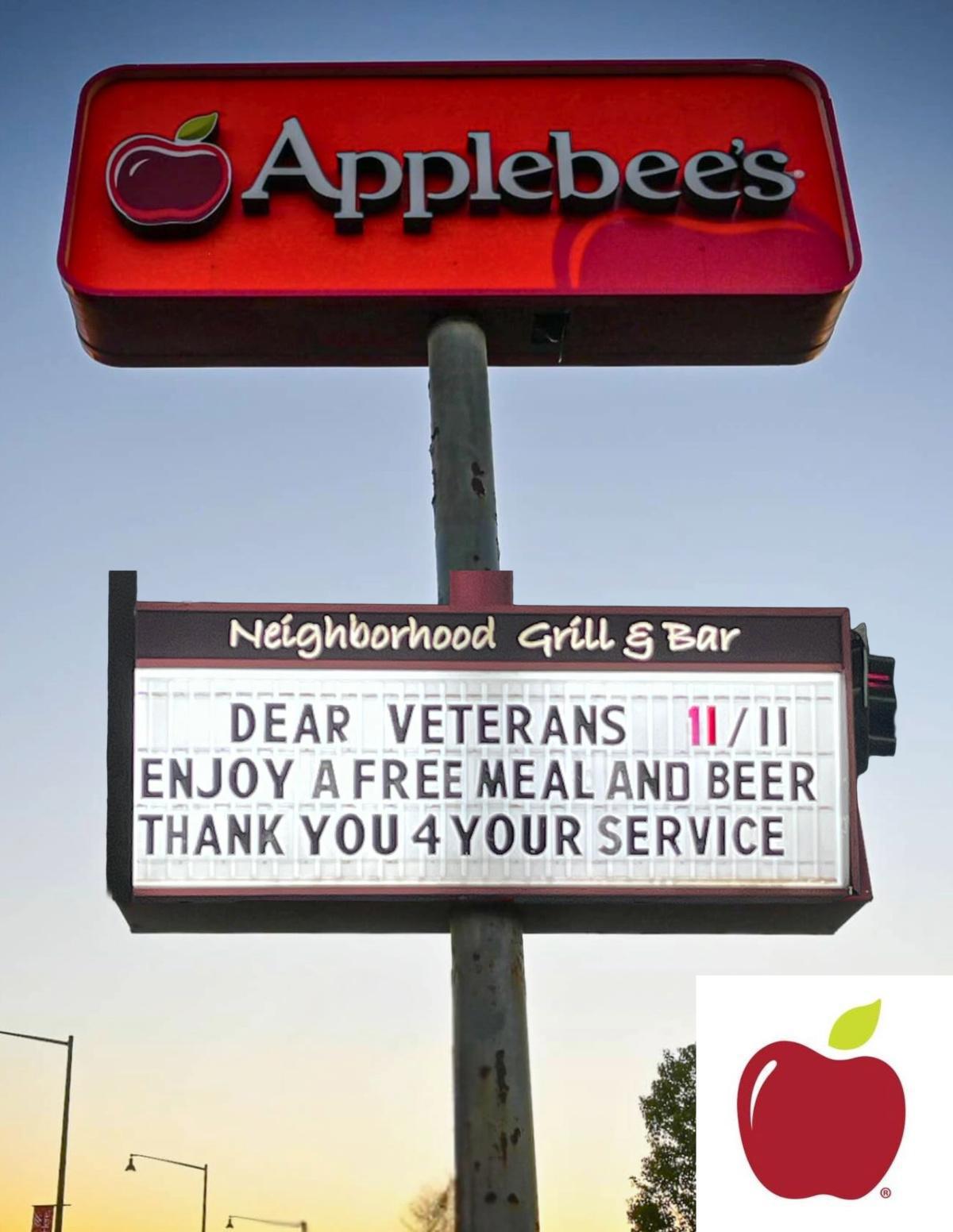 Restaurant Specials Honoring Our Veterans This Week Restaurant Specials Honoring Our Veterans This Week