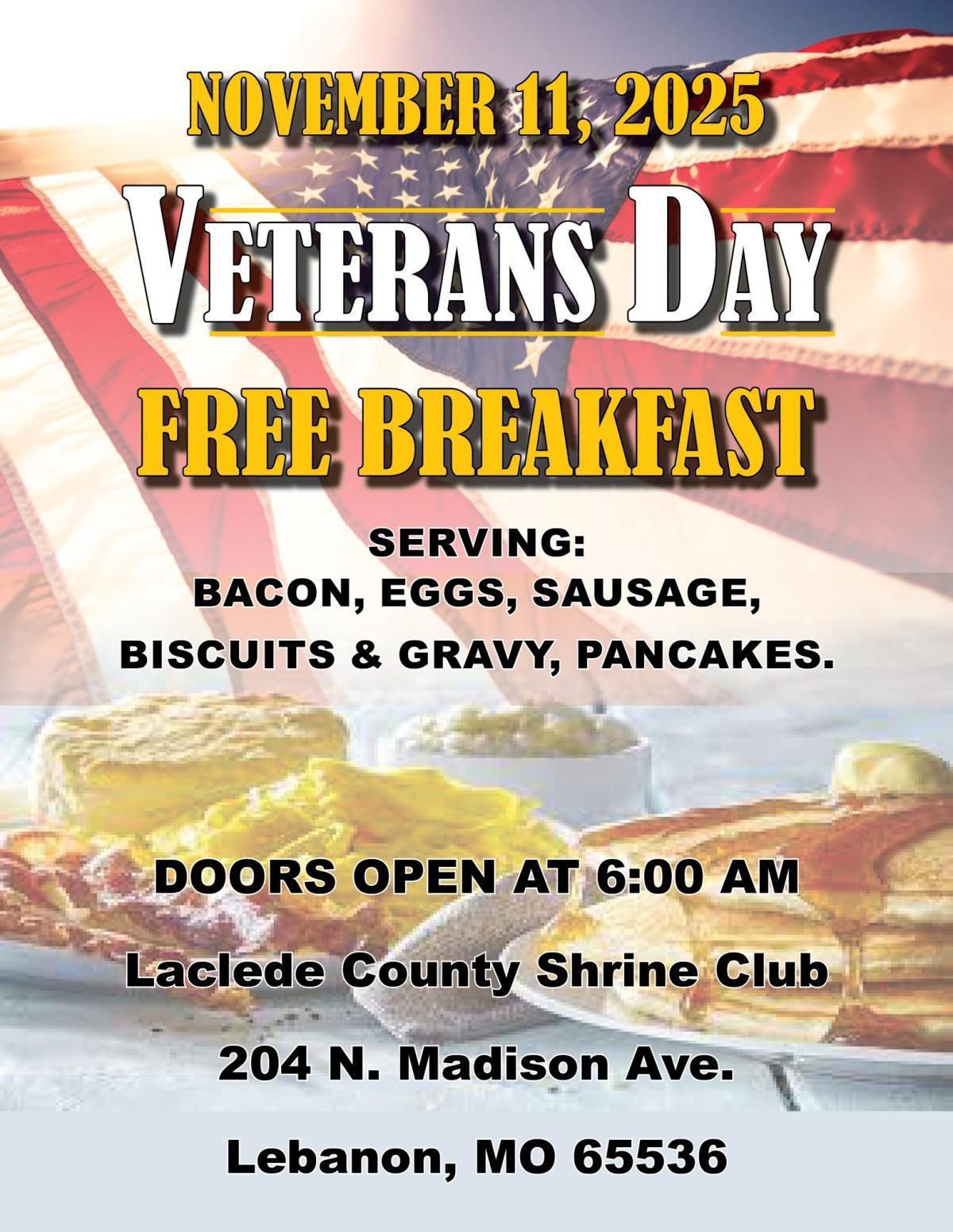 Restaurant Specials Honoring Our Veterans This Week