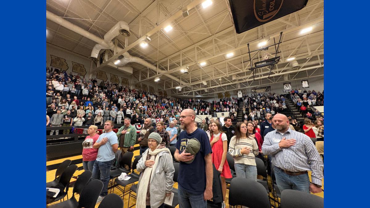 Lebanon R3 Honors Veterans at Assemblies Today 