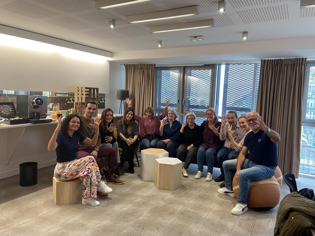 Notre deuxième séminaire Les Ruches à Lyon