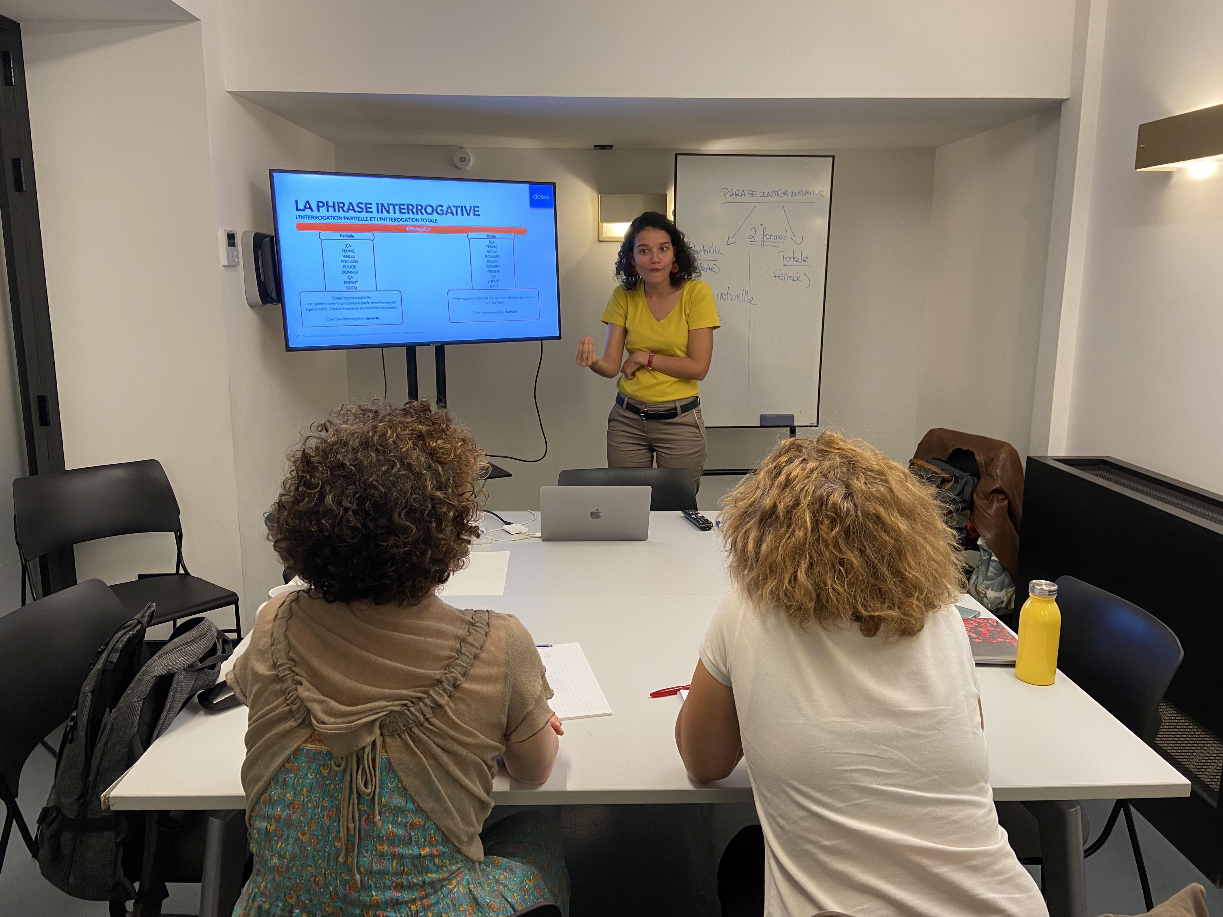 Intervention à Grenoble